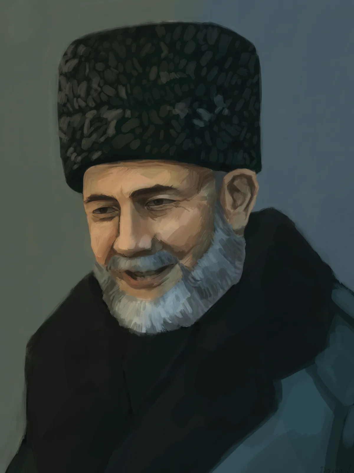 Portrait of Ahmed Barahoev