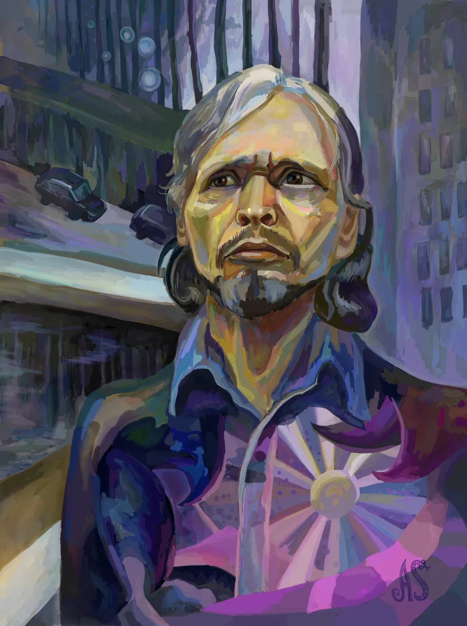 Portrait of Alexander Bakhtin