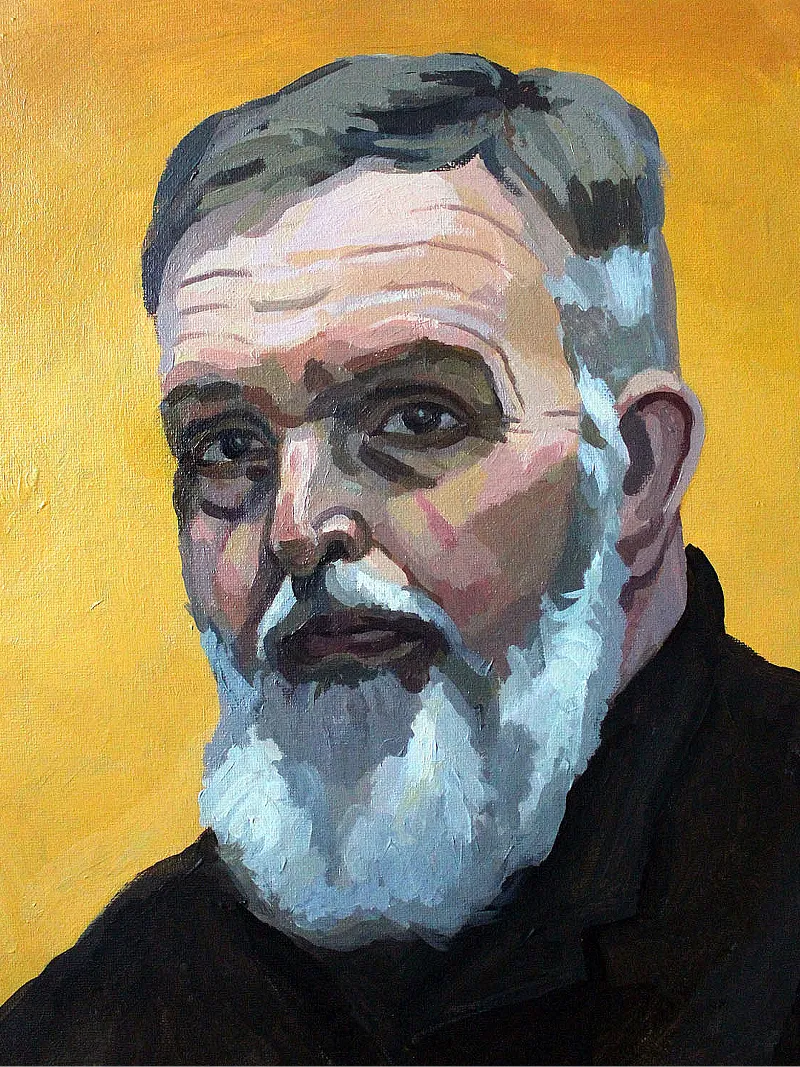 Portrait of Mikhail Simonov