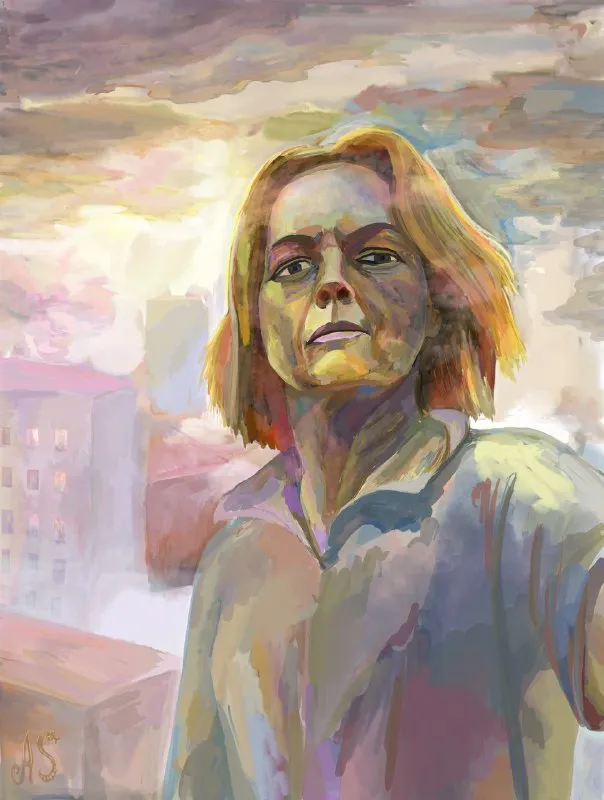 Portrait of Olga Komleva