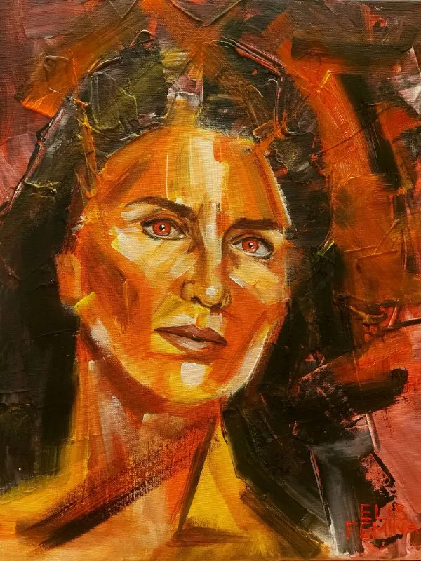 Portrait of Viktoria Goncharova
